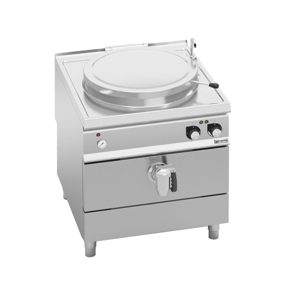 Marmite de cuisson électrique - 100 litres - 16 kW - Chauffage à chaleur indirecte